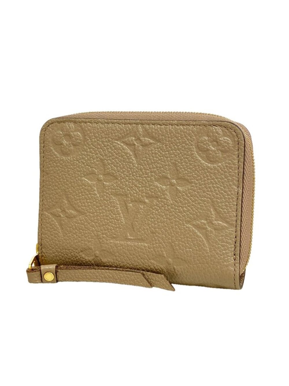 Louis Vuitton Coin Purse Monogram Empreinte Zippy Tourterelle
